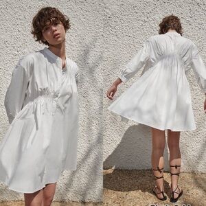 ZARA 100% Cotton Shirt Dress